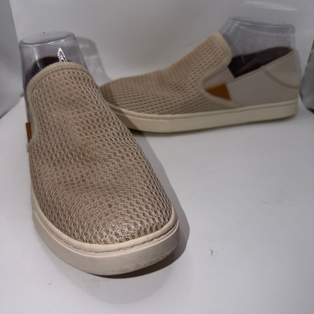 OluKai 8 Pehuea Mesh Slip On Breathable Coastal Casual Resortwear Island Girl